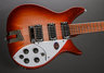Rickenbacker 350/6 V63, Fireglo: Close up - Free