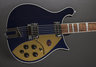 Rickenbacker 660/6 , Midnightblue: Close up - Free