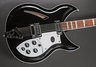 Rickenbacker 381/12 V69, Jetglo: Close up - Free