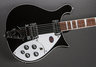Rickenbacker 620/6 Mod, Jetglo: Close up - Free