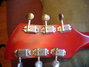 Rickenbacker 1996/6 f hole, Fireglo: Headstock - Rear