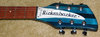 Rickenbacker 330/6 , Blueburst: Headstock