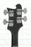 Rickenbacker 4003/4 S, Matte Black: Headstock - Rear