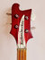 Rickenbacker 4001/4 Mod, Ruby: Headstock