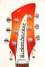 Rickenbacker 620/6 , Fireglo: Headstock