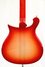 May 2018 Rickenbacker 620/6 , Fireglo: Body - Rear