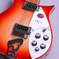 Rickenbacker 620/6 , Fireglo: Close up - Free