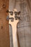 Rickenbacker 4001/4 BT, White: Headstock - Rear