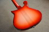 May 2018 Rickenbacker 620/6 , Fireglo: Body - Rear