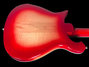 Feb 2006 Rickenbacker 660/12 , Fireglo: Body - Rear