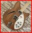 Rickenbacker 360/12 , Natural Walnut: Body - Front