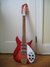 Rickenbacker 1996/6 f hole, Amber Fireglo: Full Instrument - Front