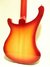 Feb 2018 Rickenbacker 4003/4 , Fireglo: Body - Rear