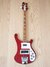 Rickenbacker 4001/4 , Burgundy: Full Instrument - Front