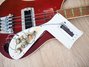 Rickenbacker 4001/4 , Burgundy: Close up - Free2
