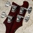 Rickenbacker 4001/4 Mod, Burgundy: Headstock - Rear