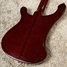 Feb 1978 Rickenbacker 4001/4 Mod, Burgundy: Body - Rear