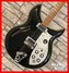 Rickenbacker 381/6 JK, Jetglo: Body - Front