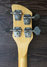Rickenbacker 3000/4 BT, Natural Maple: Headstock - Rear