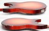Aug 2008 Rickenbacker 340/6 , Fireglo: Body - Rear