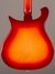 Jul 1988 Rickenbacker 620/6 , Fireglo: Body - Rear