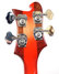 Rickenbacker 4003/4 S, Fireglo: Headstock - Rear