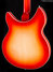 Apr 2018 Rickenbacker 1993/12 Plus, Fireglo: Body - Rear