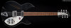 Rickenbacker 330/6 , Matte Black: Full Instrument - Front