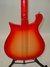 May 2018 Rickenbacker 620/6 , Fireglo: Body - Rear