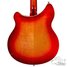Jul 2005 Rickenbacker 360/6 , Fireglo: Body - Rear