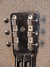 Rickenbacker BD/6 LapSteel, Black: Headstock - Rear