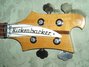Sep 1981 Rickenbacker 4001/4 , Mapleglo: Headstock
