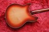 Jun 1988 Rickenbacker 360/6 V64, Fireglo: Body - Rear
