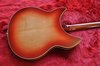 Feb 1989 Rickenbacker 360/12 V64, Fireglo: Body - Rear