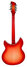 Rickenbacker 1993/12 Plus, Fireglo: Full Instrument - Rear
