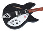 Rickenbacker 330/6 , Matte Black: Body - Front