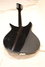 May 1993 Rickenbacker 325/6 V63, Jetglo: Body - Rear
