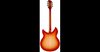 Rickenbacker 360/12 C63, Fireglo: Full Instrument - Rear