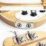 Rickenbacker 4001/4 Mod, Mapleglo: Close up - Free