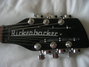 Oct 2007 Rickenbacker 360/12 , Jetglo: Headstock