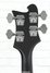 Rickenbacker 4003/4 , Matte Black: Headstock - Rear