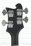 Rickenbacker 4003/4 , Matte Black: Headstock - Rear