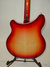 Feb 2014 Rickenbacker 360/6 , Fireglo: Body - Rear