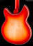 Apr 2018 Rickenbacker 1993/12 Plus, Fireglo: Body - Rear