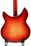 Aug 2009 Rickenbacker 360/6 C63, Fireglo: Body - Rear