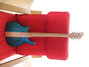 Rickenbacker 650/6 Atlantis, Turquoise: Full Instrument - Rear