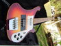 Rickenbacker 4003/4 , Amber Fireglo: Close up - Free2