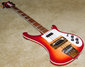 Rickenbacker 4003/4 , Fireglo: Neck - Front