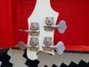 Rickenbacker 4001/4 BT, White: Headstock - Rear