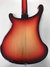 Apr 2013 Rickenbacker 4003/4 , Fireglo: Body - Rear